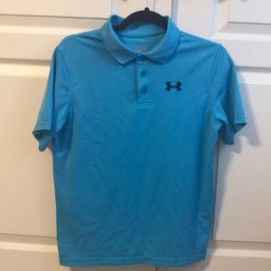 Under Armour Blue Polo